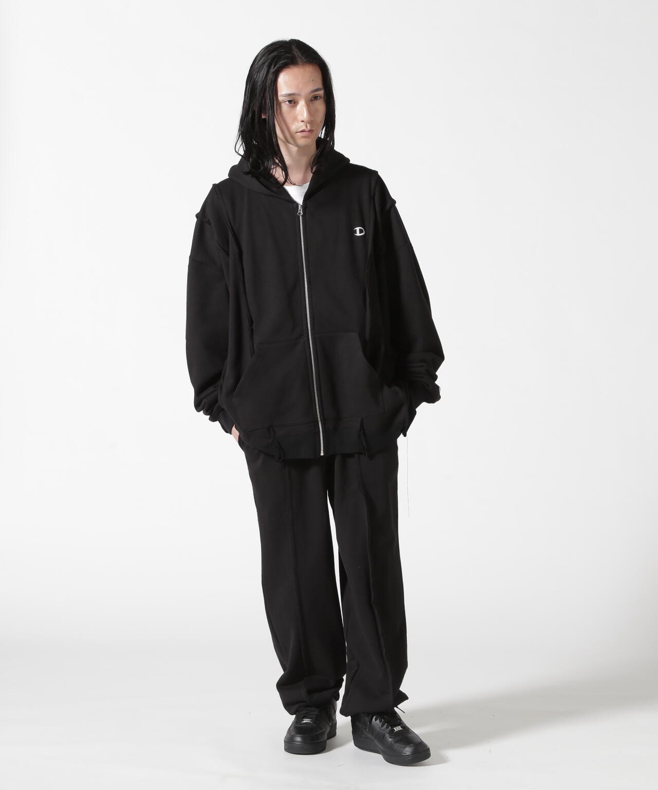 DISCOVERED(ディスカバード) 別注ワイドスウェットパンツ