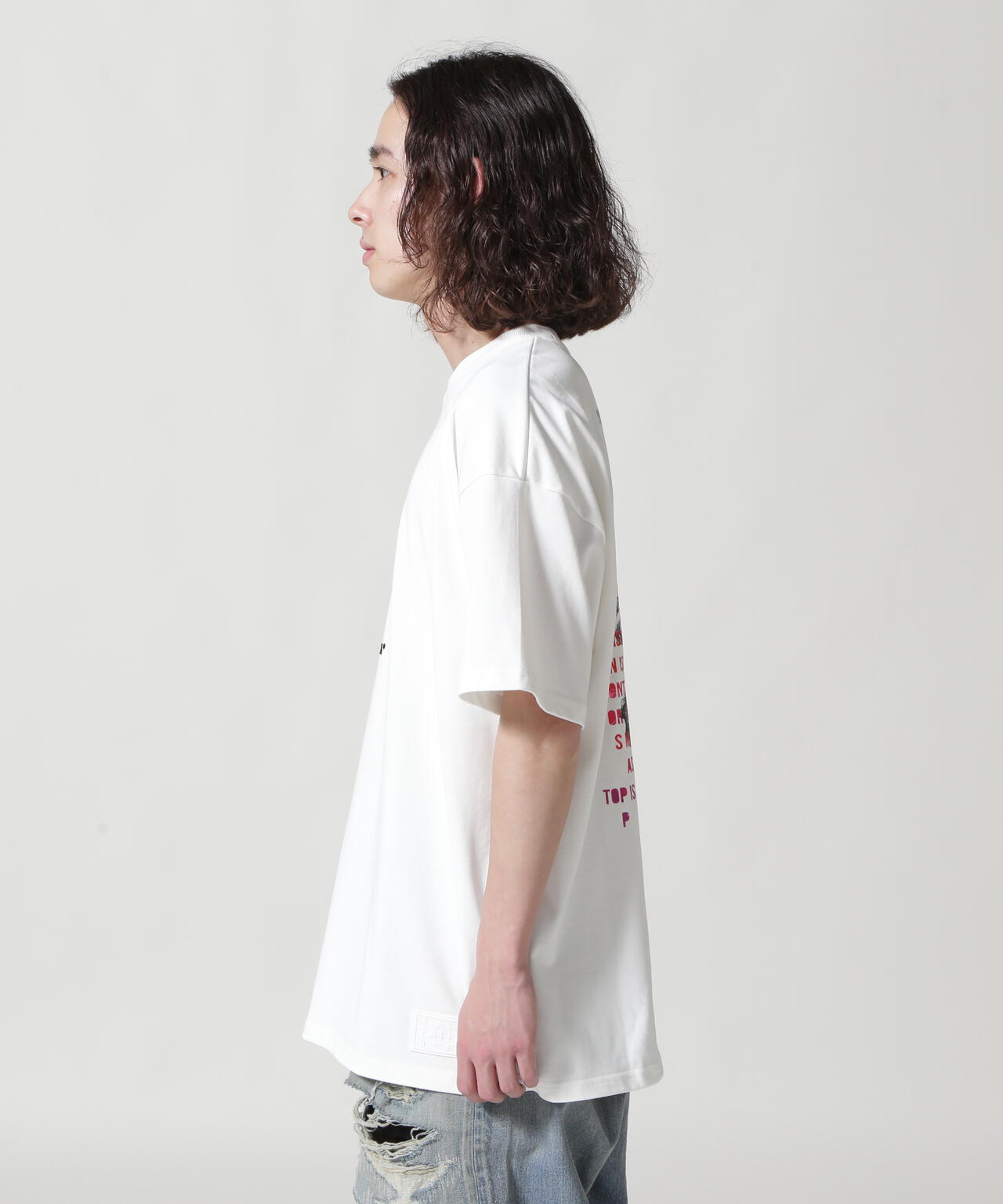 A4A/エーフォーエー/ROSE SST ローズ ショートスリーブTシャツ