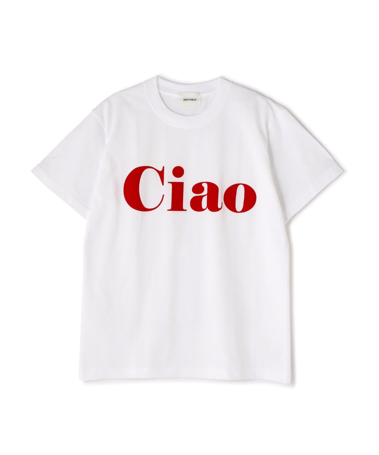 DROIT BELLO（ドロイトベロ）CiaoフロッキーＴシャツ