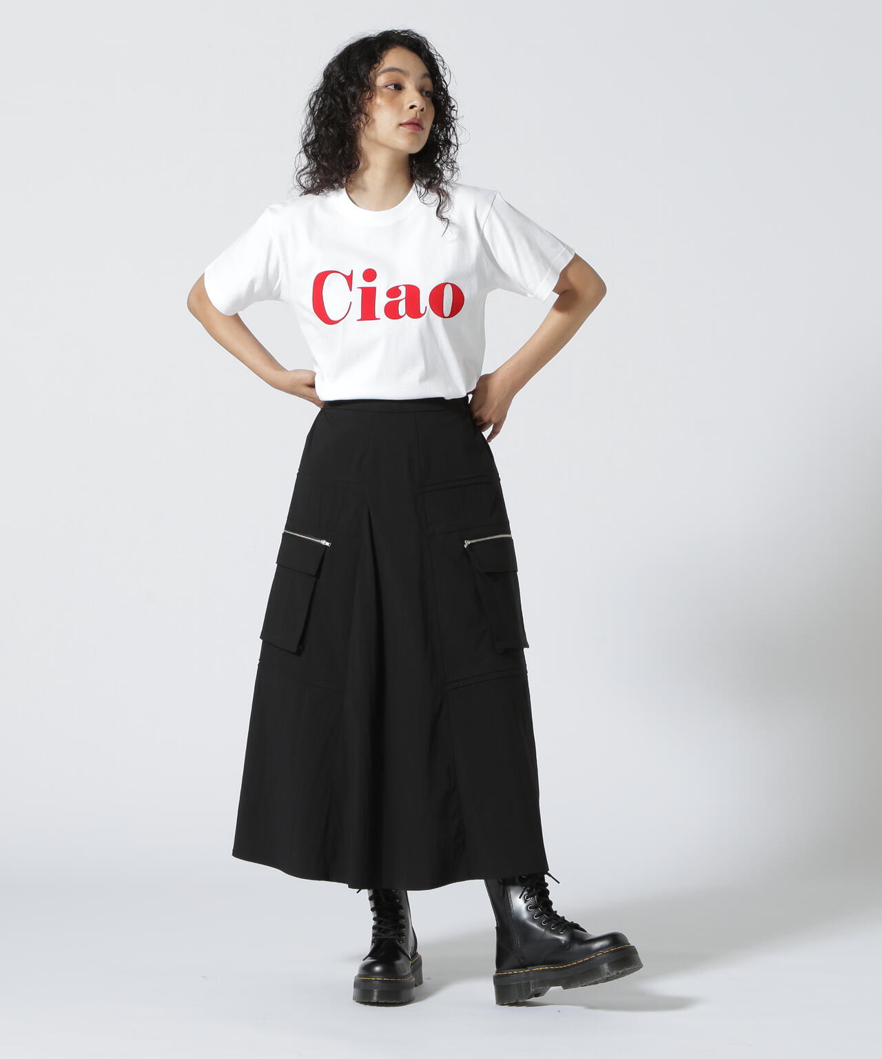 DROIT BELLO（ドロイトベロ）CiaoフロッキーＴシャツ
