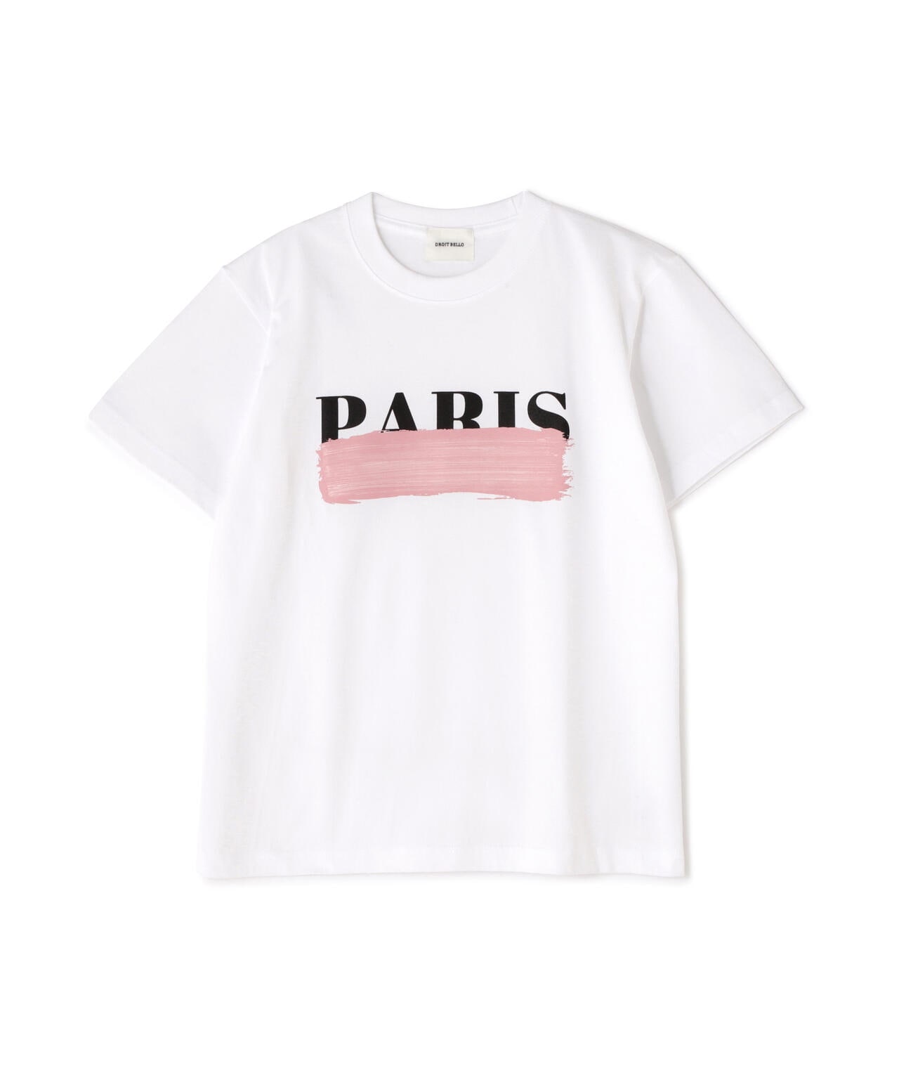 DROIT BELLO（ドロイトベロ）ブラッシュPARIS Tシャツ