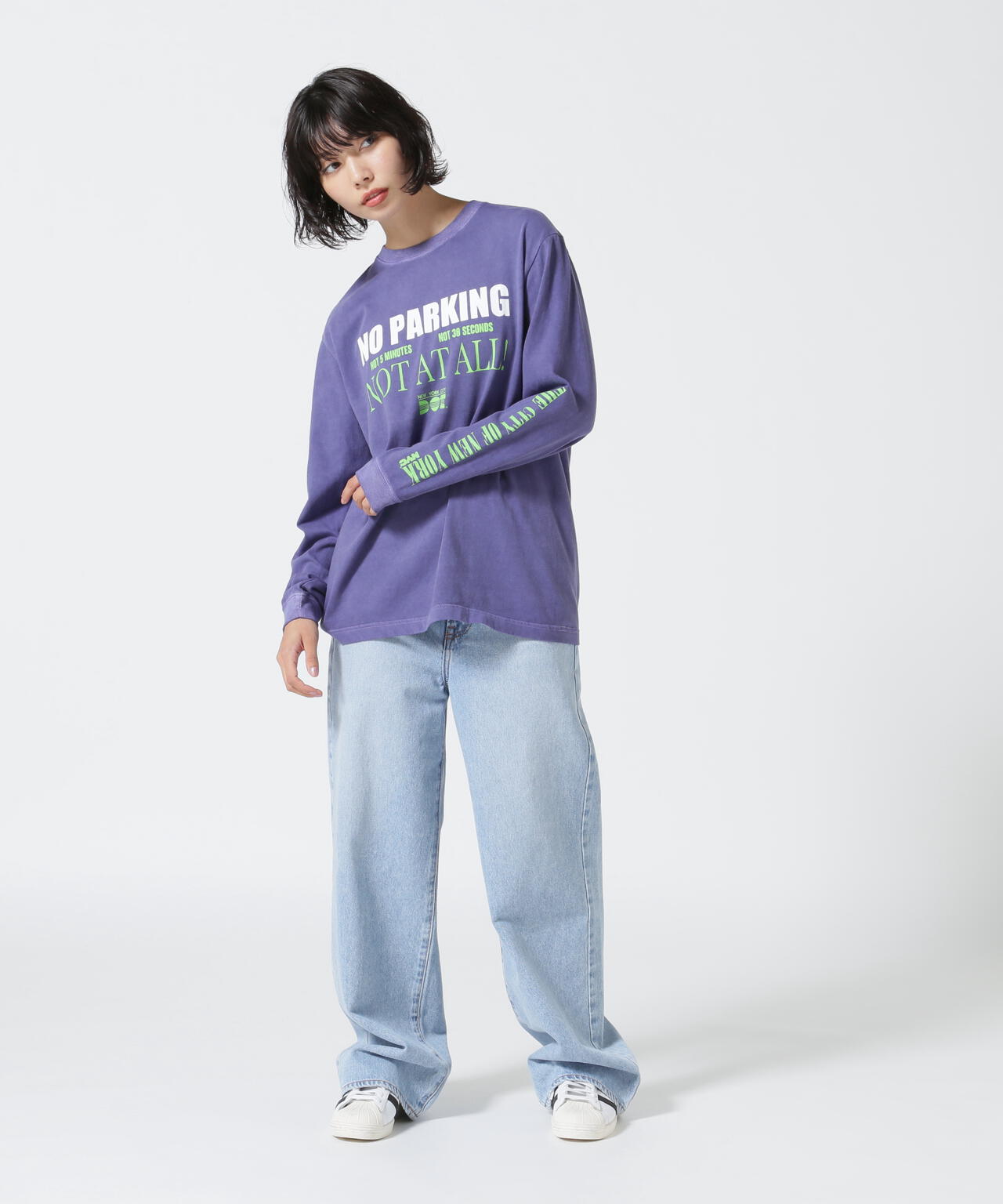 GOOD ROCK SPEED (グッドロックスピード) 別注NYC ロングTシャツ