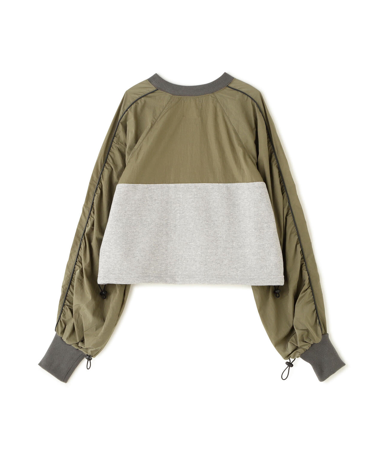 NOUNLESS（ナウンレス）SPORTY SWEAT DOCKING TOPS