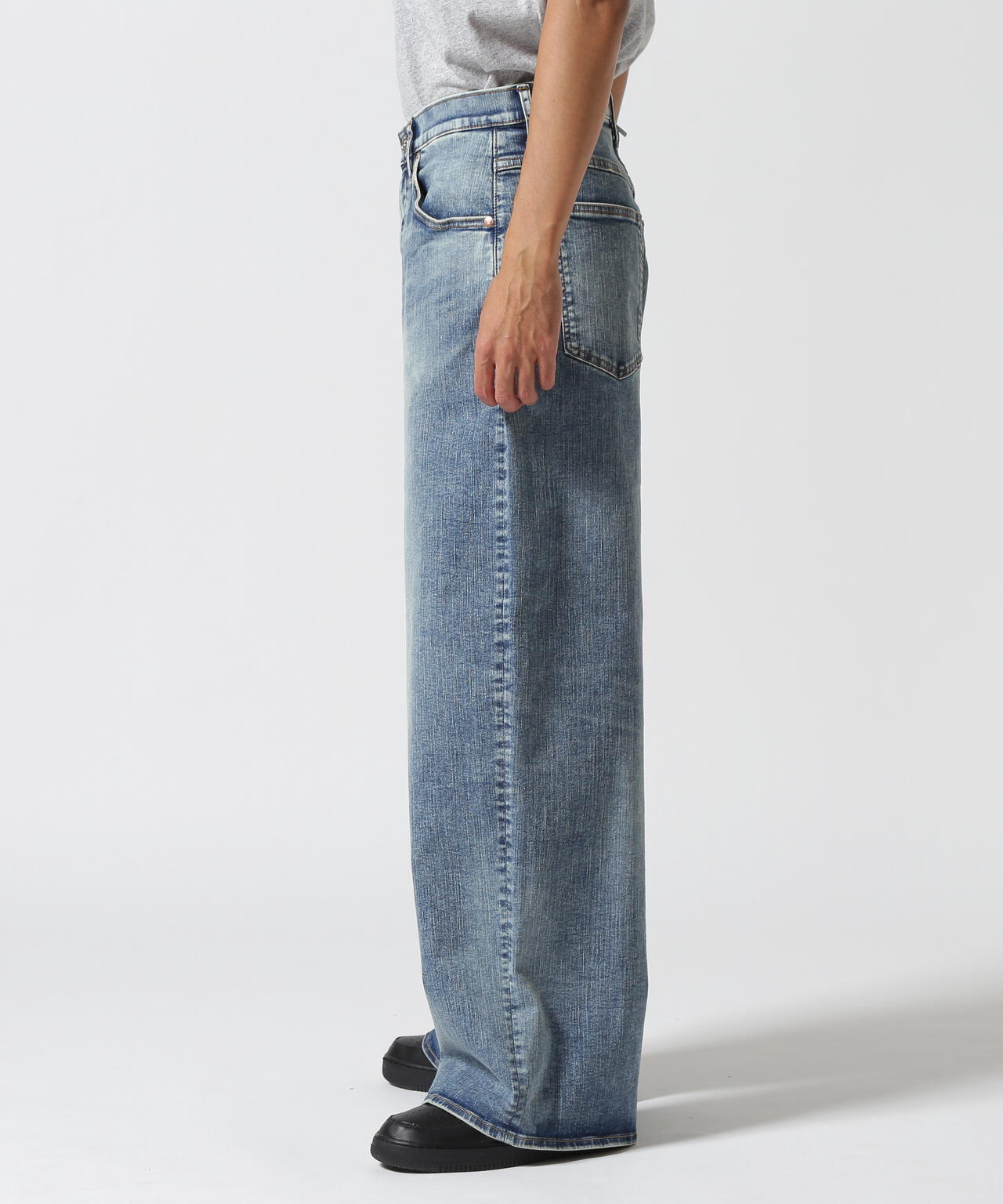 SURT(サート)WIDE DENIM ストレッチワイドデニム