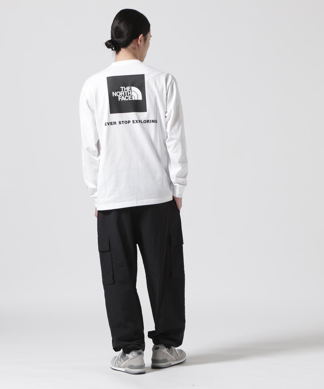 THE NORTH FACE/ザ・ノース・フェイス　L/S Back Square Logo Tee