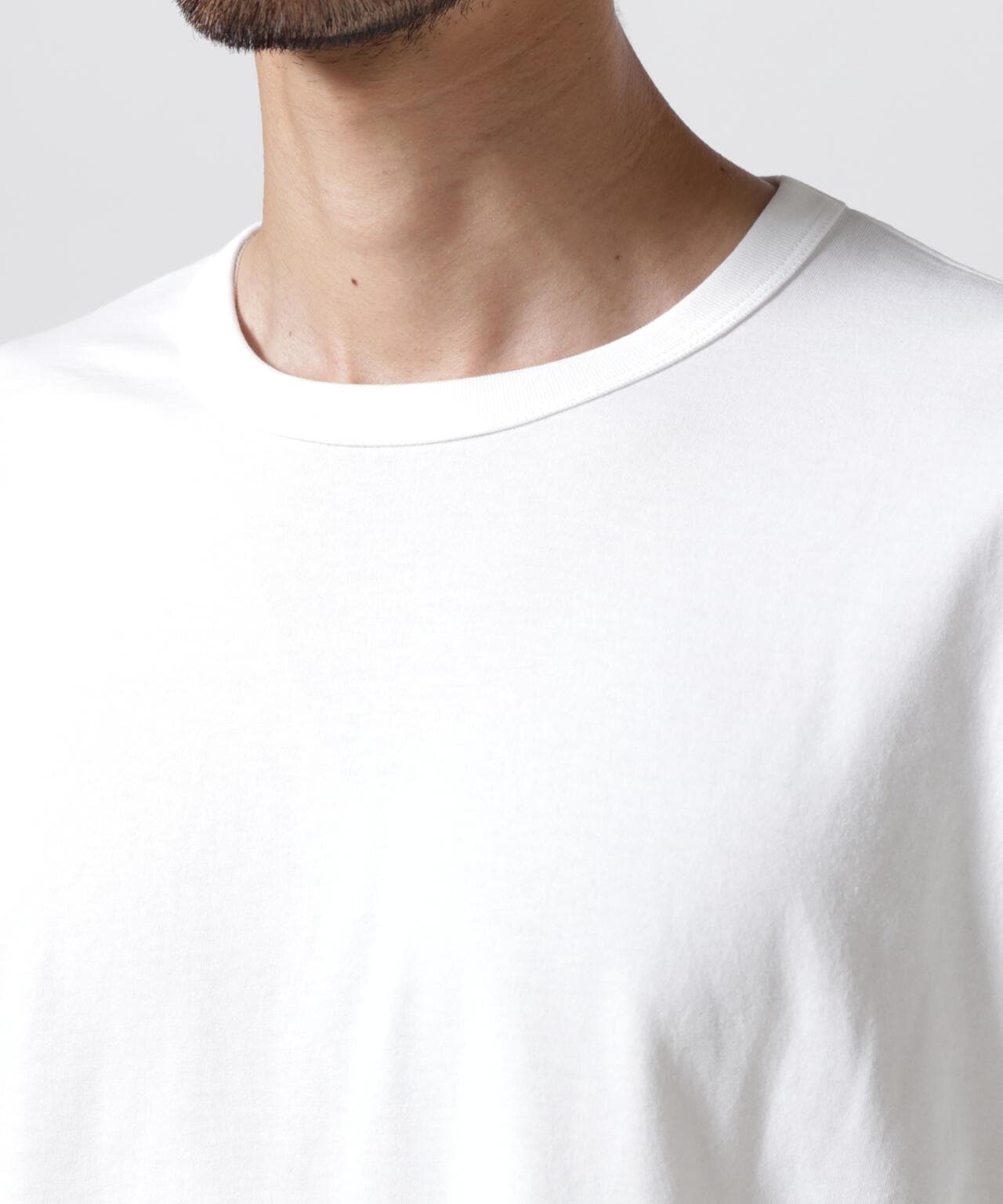 ATON (エイトン) DRY COTTON JERSEY  L/S T-SHIRT