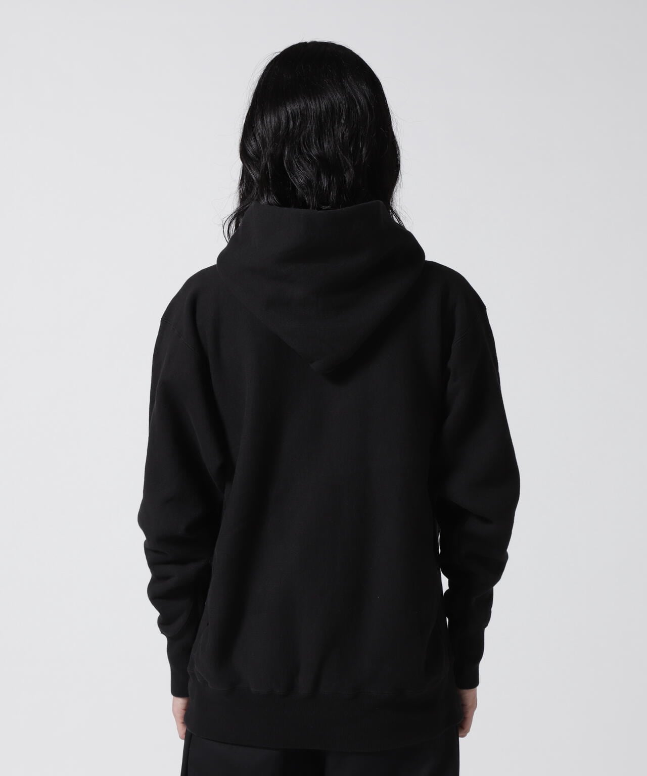 ATON (エイトン) GARMENT DYED URAKE  HOODIE