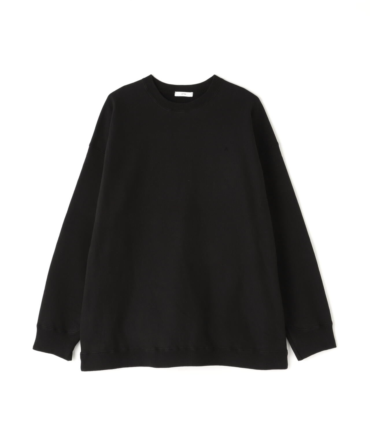 ATON (エイトン) GARMENT DYED URAKE  OVERSIZED PULLOVER