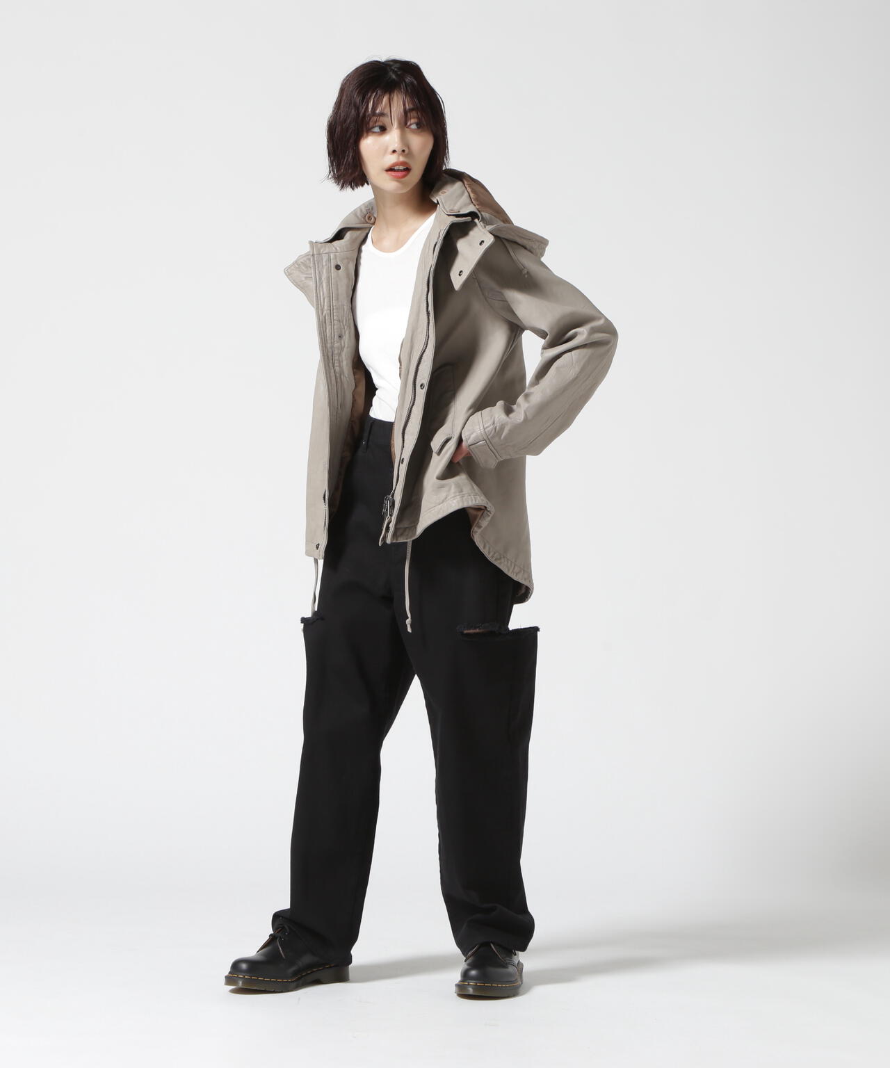 NCB neat caprice brand(エヌシービーニートカプリスブランド) HOODED JACKET