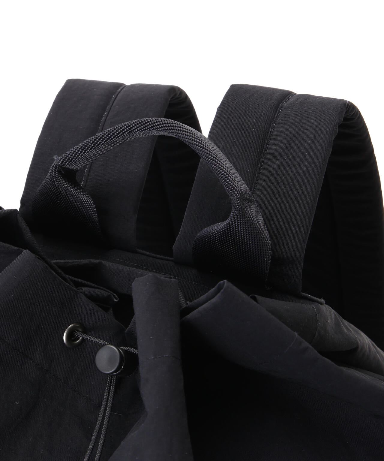 SLOW(スロウ)Span nylon-draw string day pack-2024SS