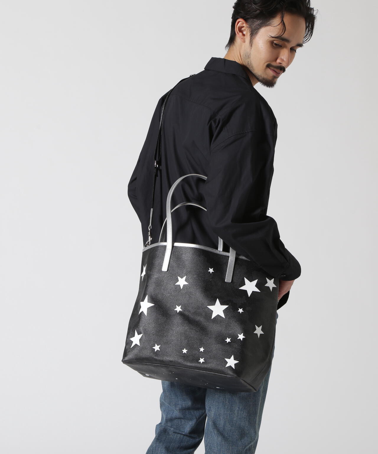 GENTIL BANDIT x B‘2nd（ジャンティバンティ x ビーセカンド)別注STAR MM NEW TOTE BAG