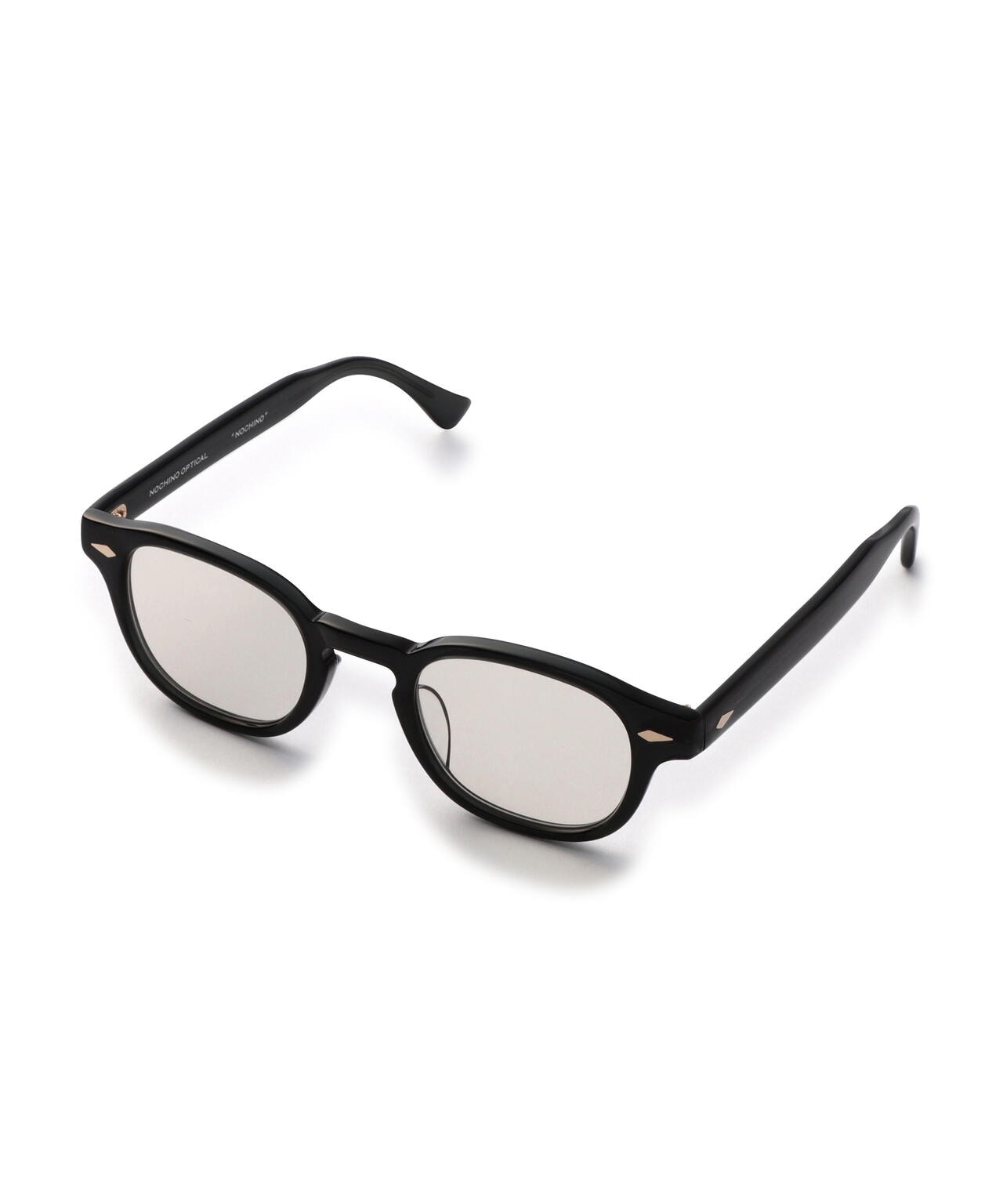 NOCHINO OPTICAL(ノチノ オプティカル) 別注NOCHINO/TRANSPARENT BLUE GREYｘBROWN LENS