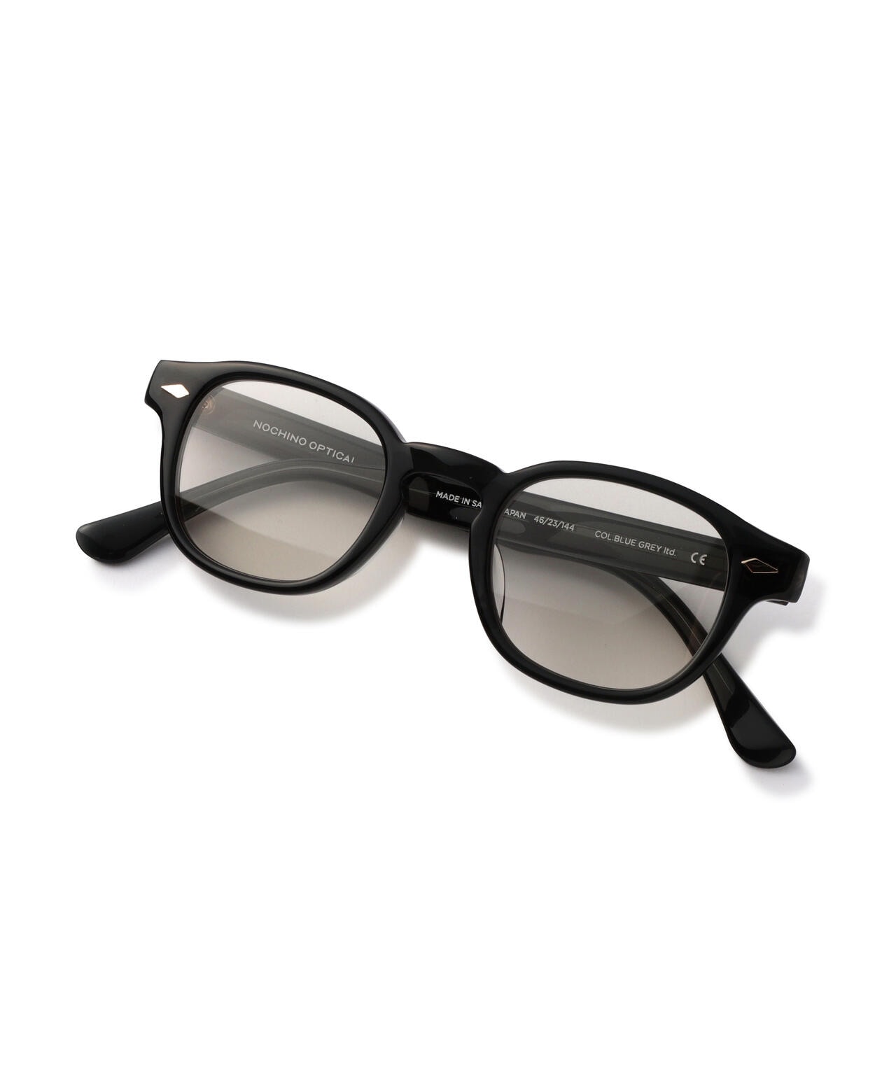 NOCHINO OPTICAL(ノチノ オプティカル) 別注NOCHINO/TRANSPARENT BLUE GREYｘBROWN LENS