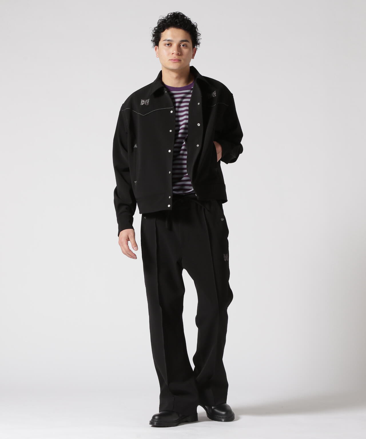 NEEDLES(ニードルズ)PIPING COWBOY PANT - DOUBLE CLOTH