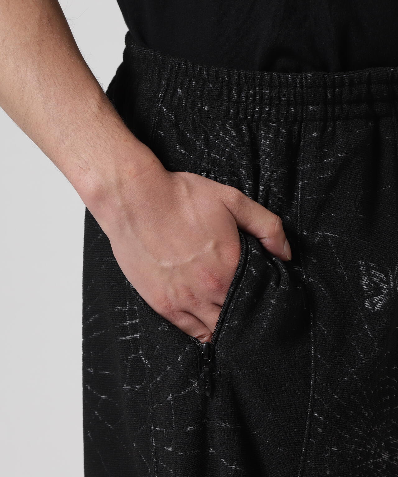NEEDLES / H.D. Track Pant - Pile Jacquard / Spider Web