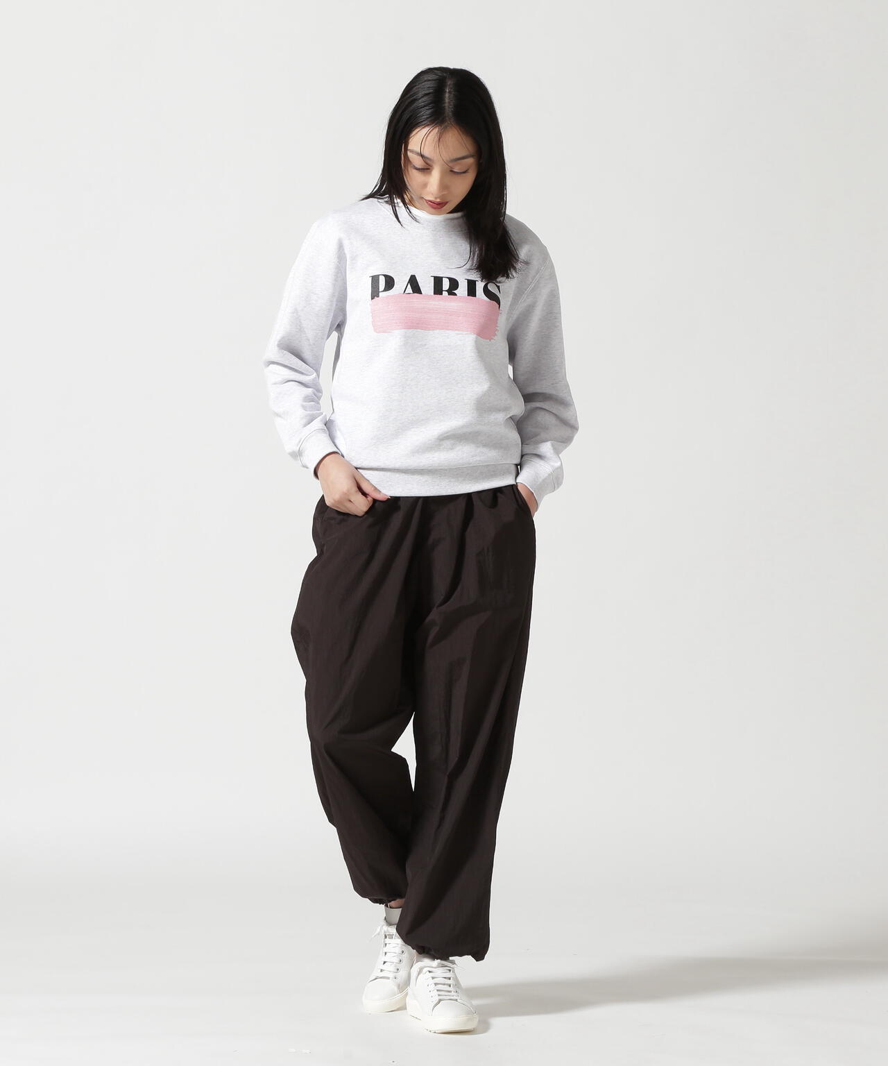 ATON (エイトン) HAND DIED NYLONOVER PANTS