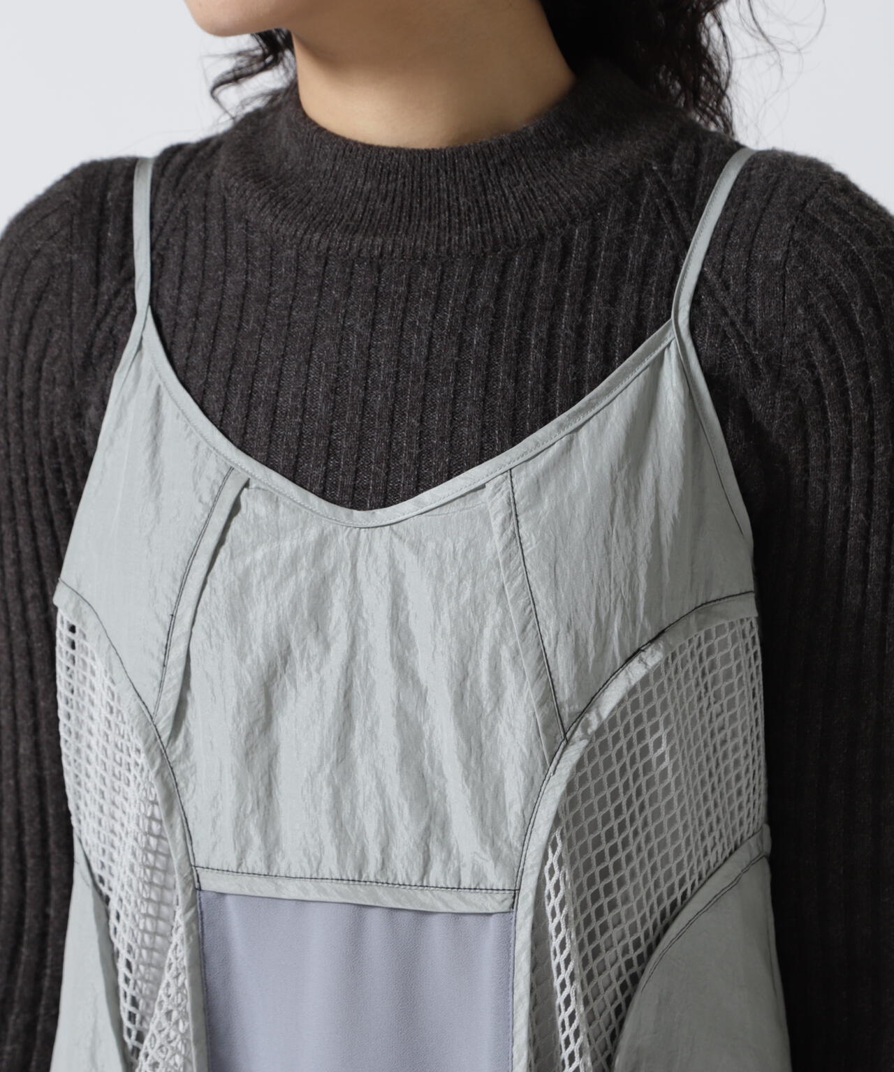 AULA AILA（アウラ アイラ）別注MESH COMBINATION ONE-PIECE