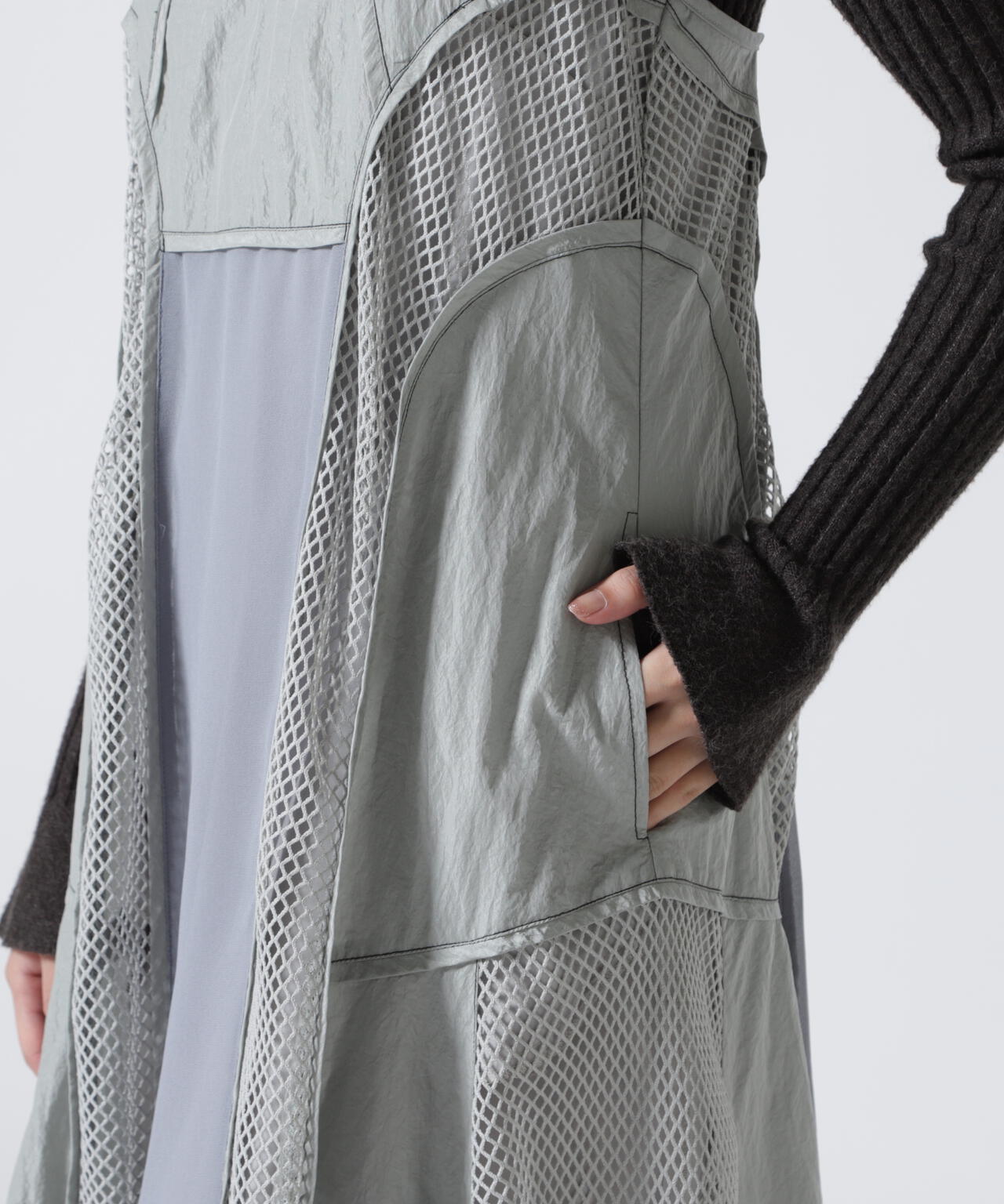 AULA AILA（アウラ アイラ）別注MESH COMBINATION ONE-PIECE