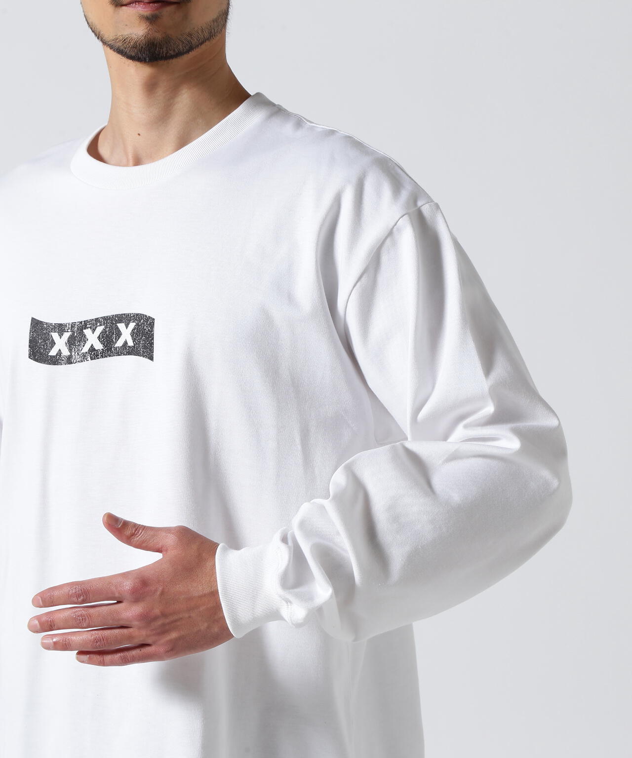 GOD SELECTION XXX / LONG SLEEVE T-SHIRT GX-A25-LT-03
