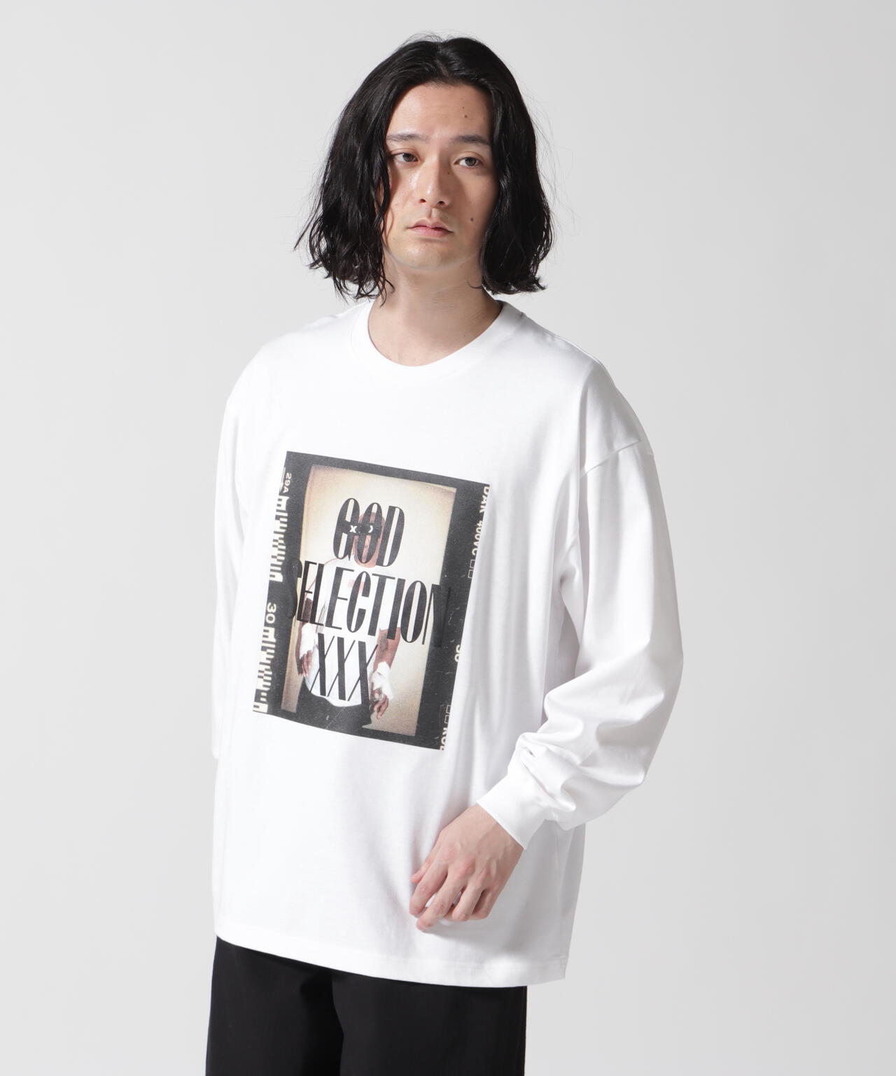 GOD SELECTION XXX/LONG SLEEVE T-SHIRT GX-A25-LT-07