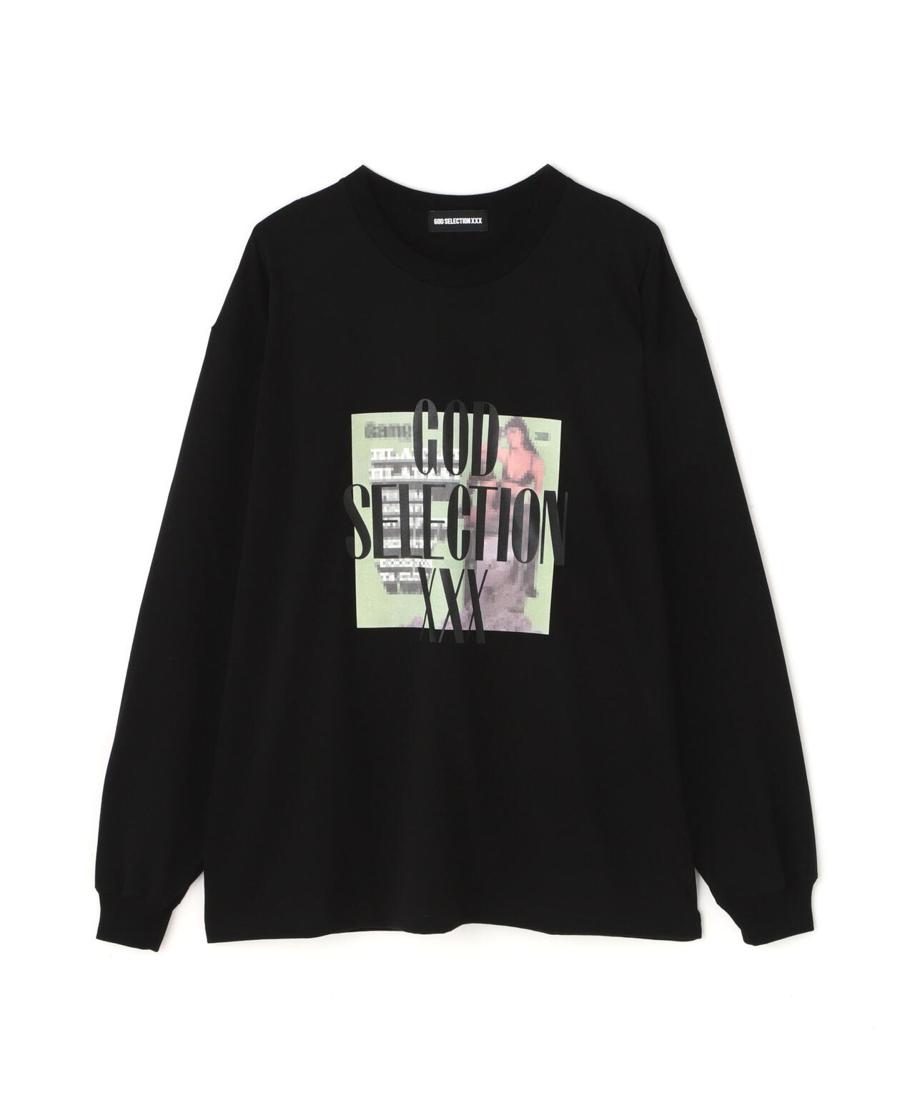 GOD SELECTION XXX / MOSAIC LONG SLEEVE T-SHIRT GX-A25-LT-09