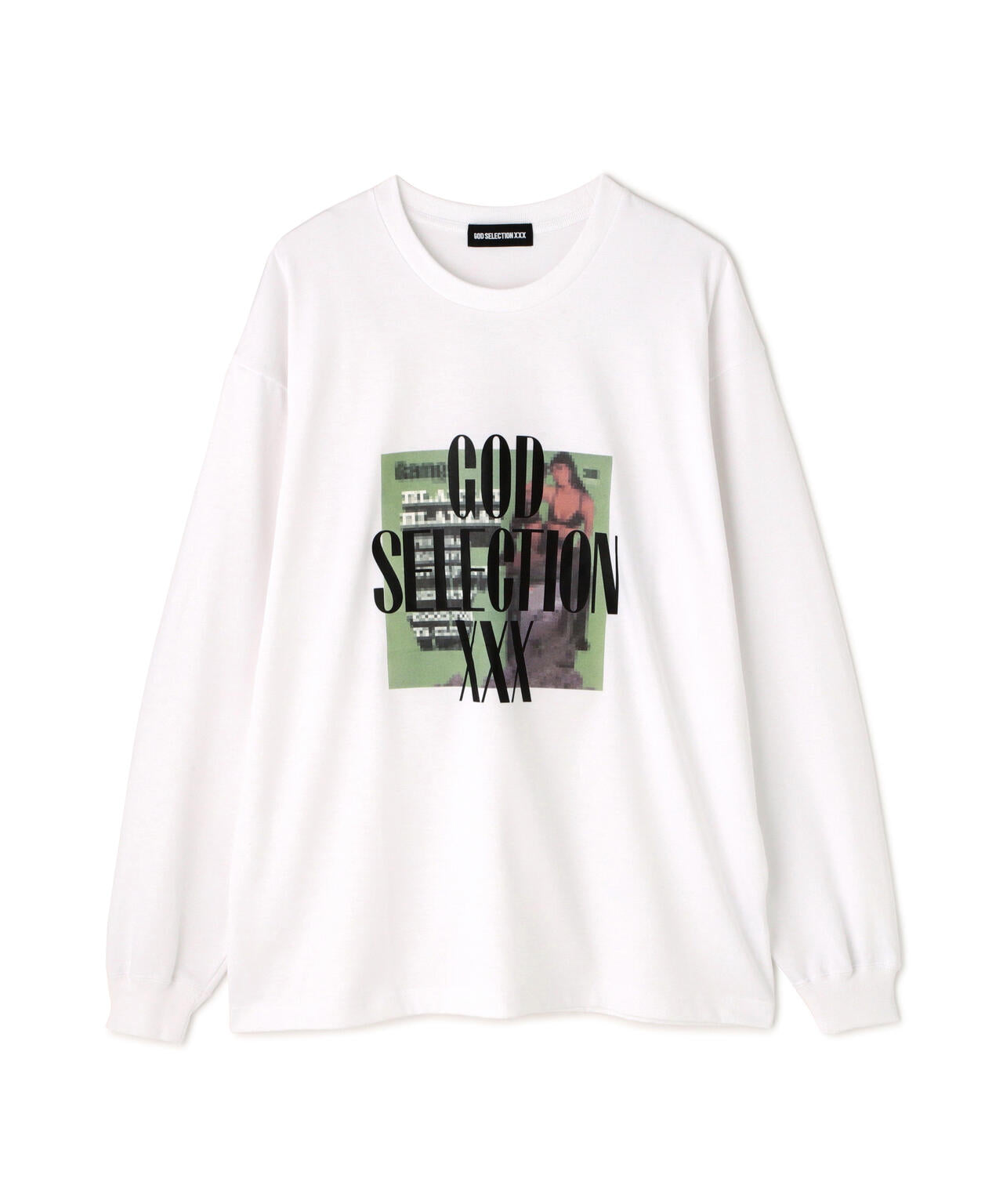 GOD SELECTION XXX / MOSAIC LONG SLEEVE T-SHIRT GX-A25-LT-09
