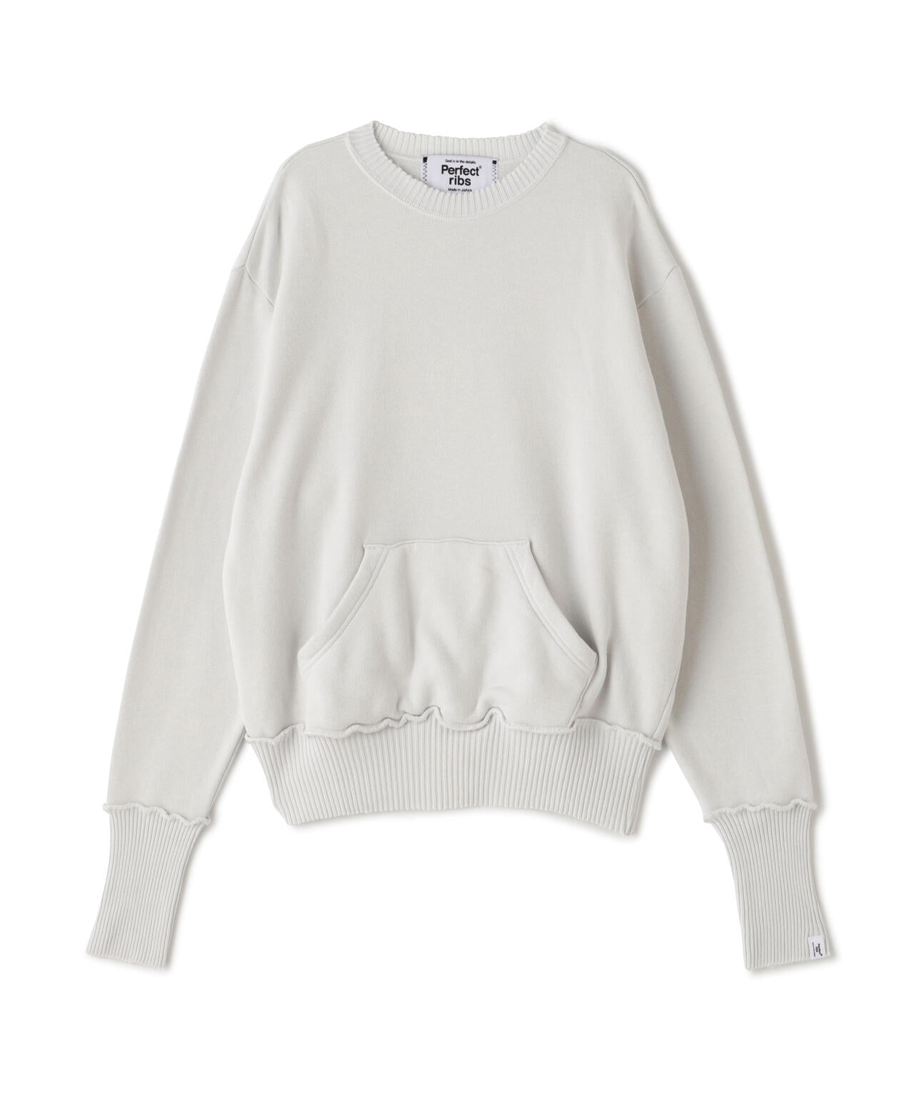 PERFECT RIBS（パーフェクトリブズ）Relax Pocket Crew Neck Sweat
