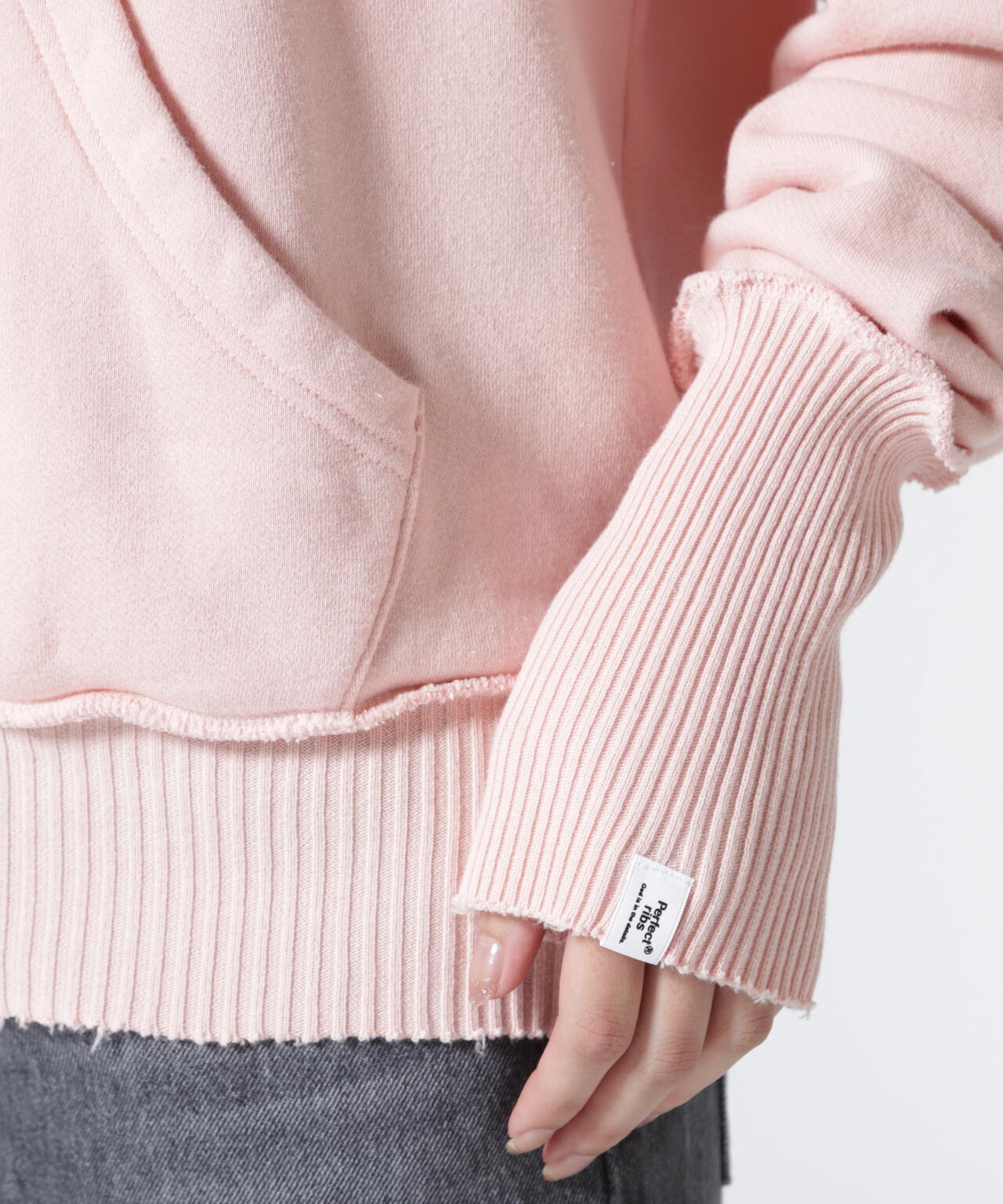 PERFECT RIBS（パーフェクトリブズ）Relax Pocket Crew Neck Sweat