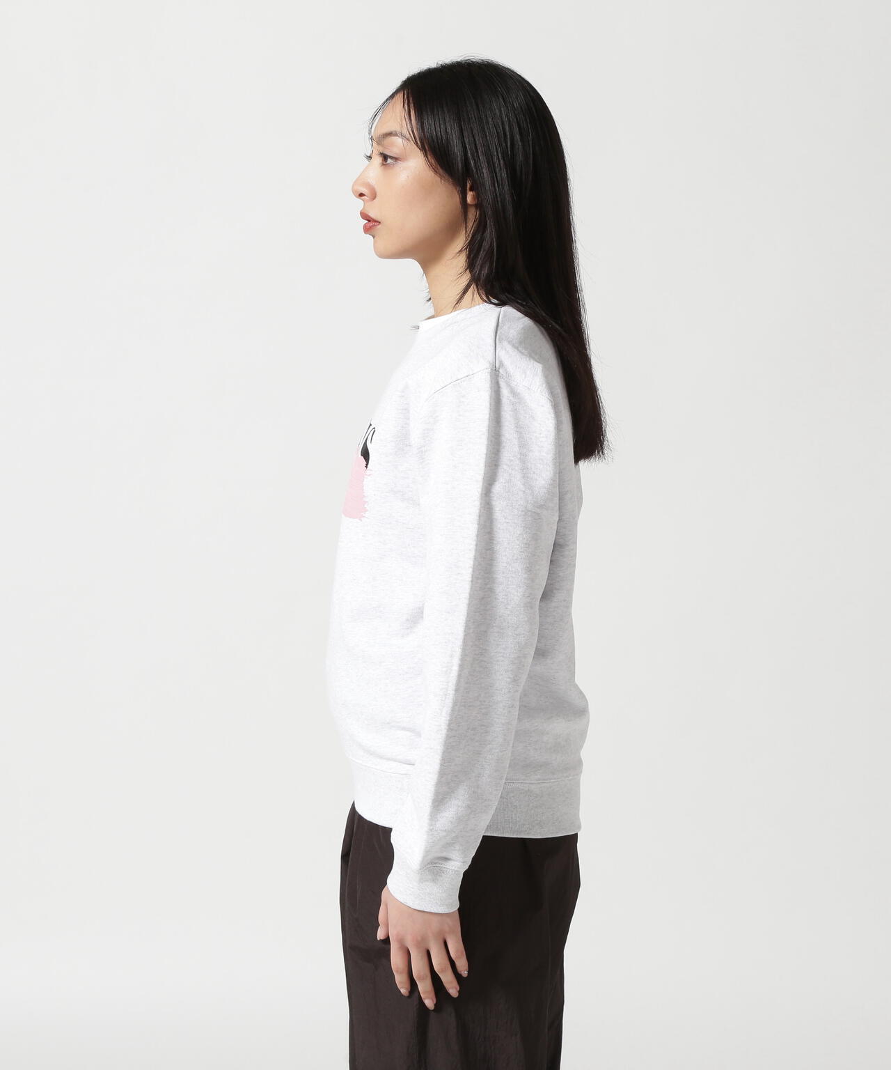 DROIT BELLO（ドロイトベロ）PINKブラッシュPARIS スウェット