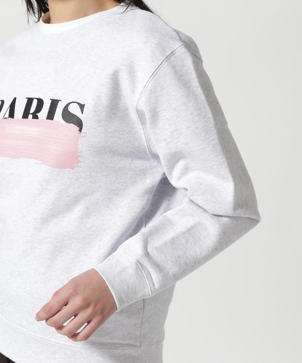 DROIT BELLO（ドロイトベロ）PINKブラッシュPARIS スウェット