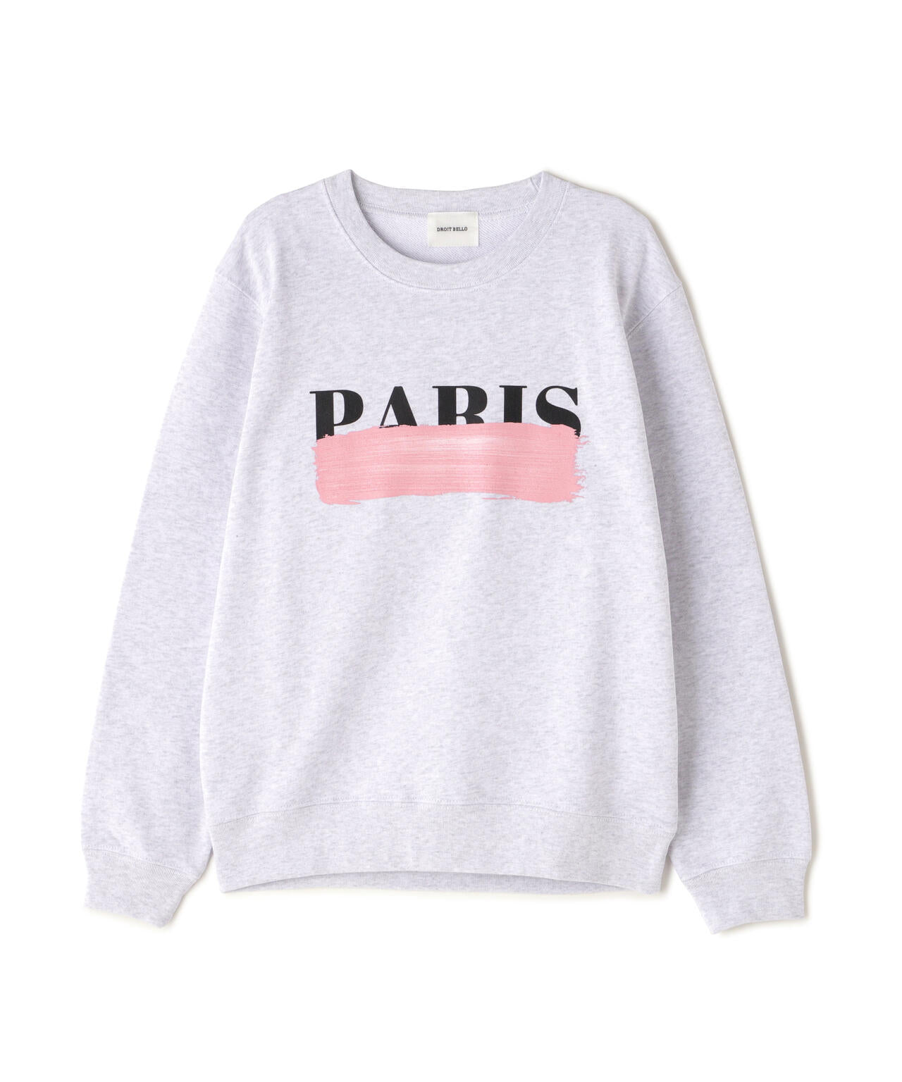 DROIT BELLO（ドロイトベロ）PINKブラッシュPARIS スウェット
