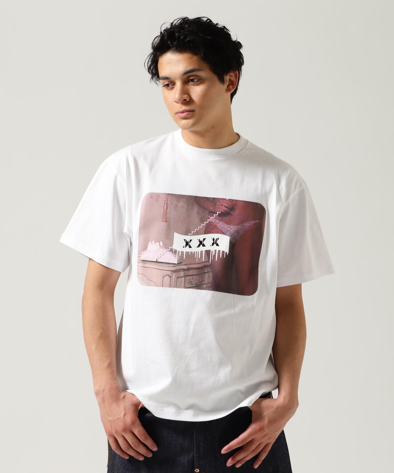 GOD SELECTION XXX / lingerie SHORT SLEEVE T-SHIRT