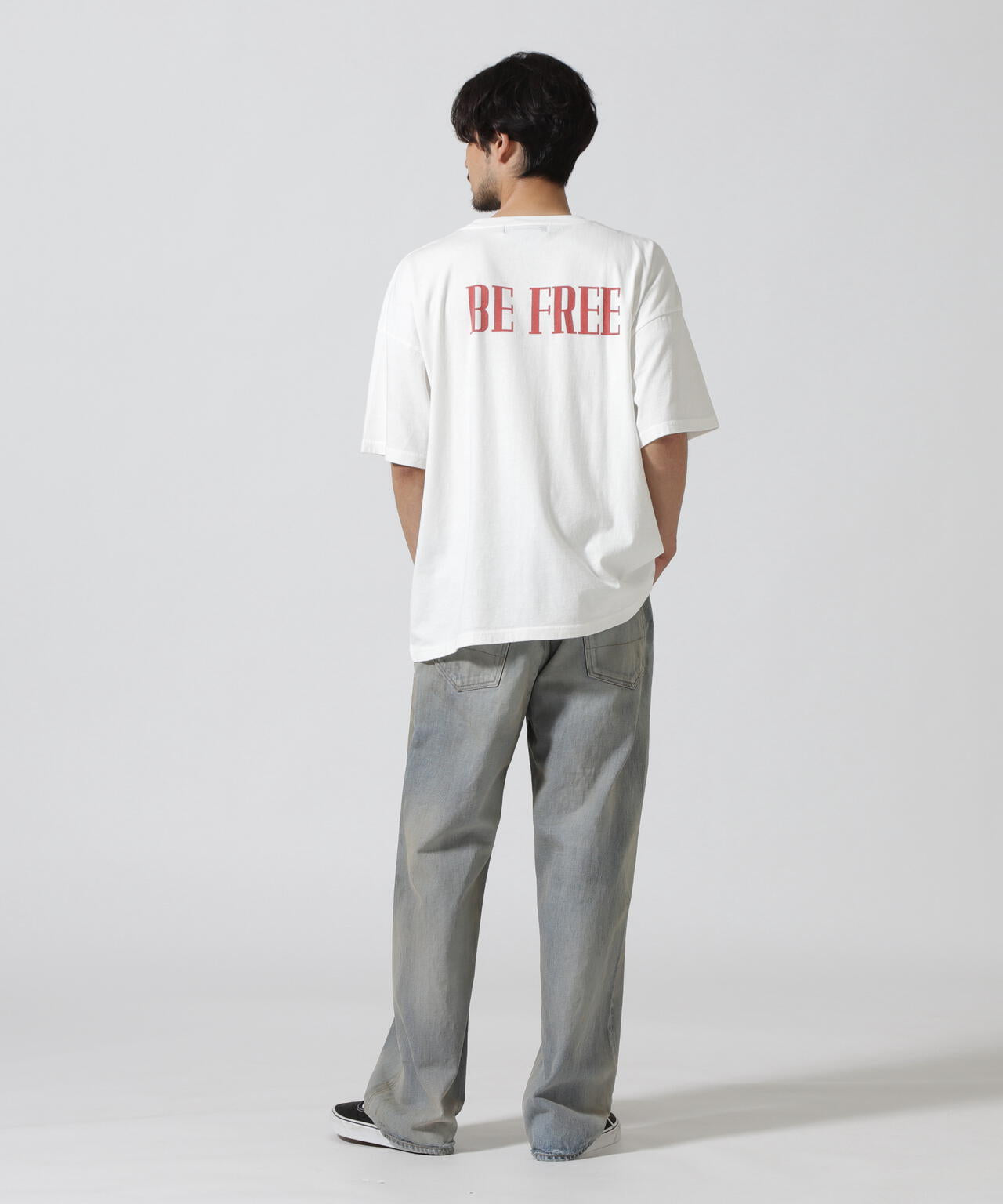 REMI RELIEF(レミレリーフ) 別注20/-天竺BIGサイズＴシャツ(GIANT)