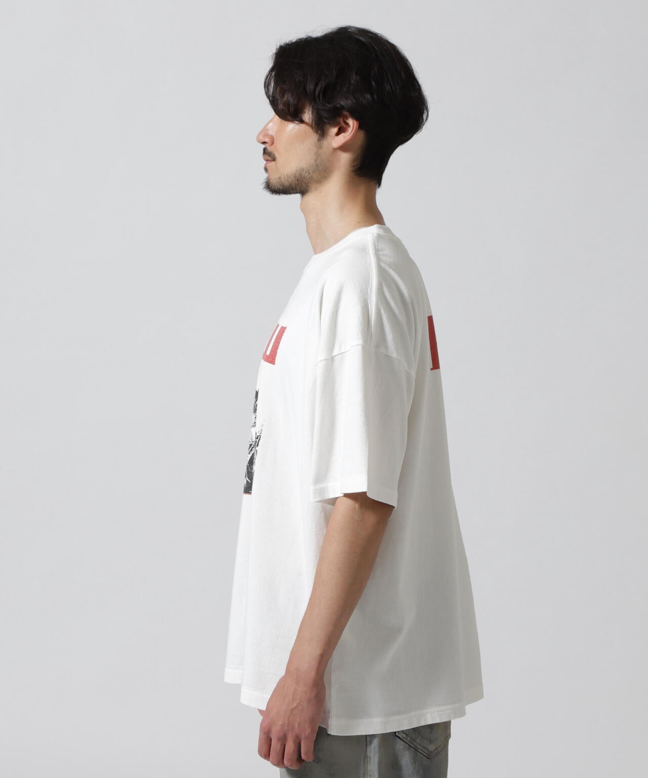 REMI RELIEF(レミレリーフ) 別注20/-天竺BIGサイズＴシャツ(GIANT)