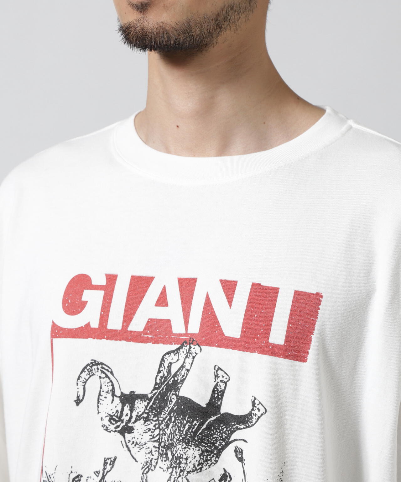 REMI RELIEF(レミレリーフ) 別注20/-天竺BIGサイズＴシャツ(GIANT)