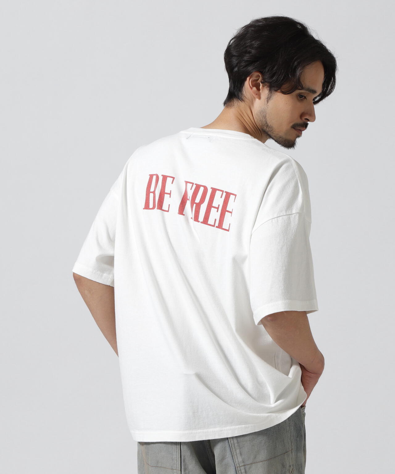 REMI RELIEF(レミレリーフ) 別注20/-天竺BIGサイズＴシャツ(GIANT)