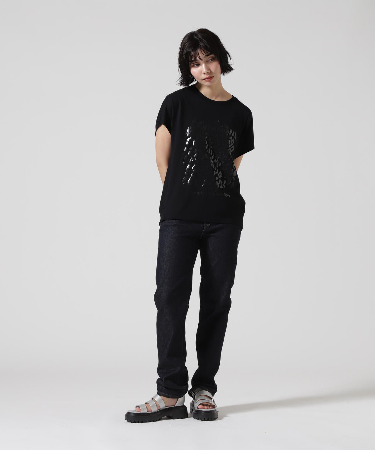 Munich（ミューニック）B'2nd別注レオパードプリントＴシャツ