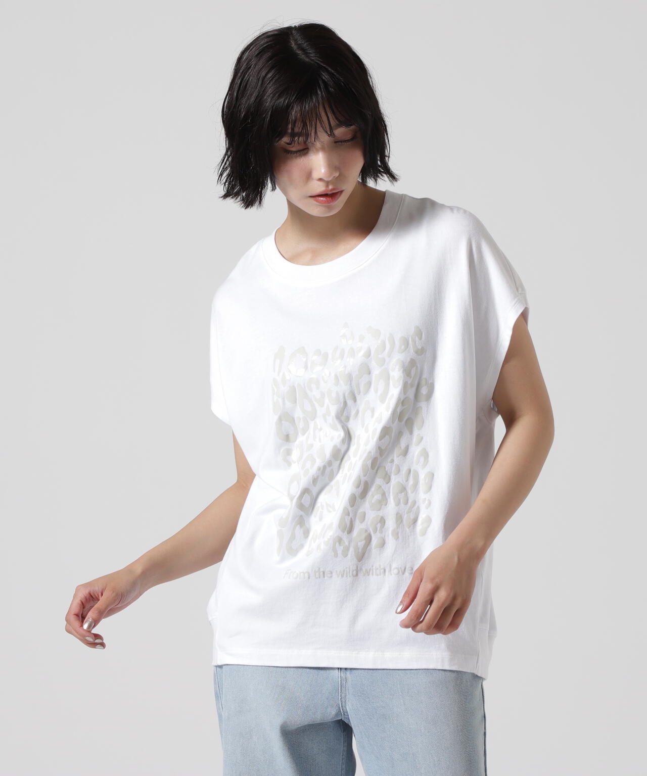 Munich（ミューニック）B'2nd別注レオパードプリントＴシャツ