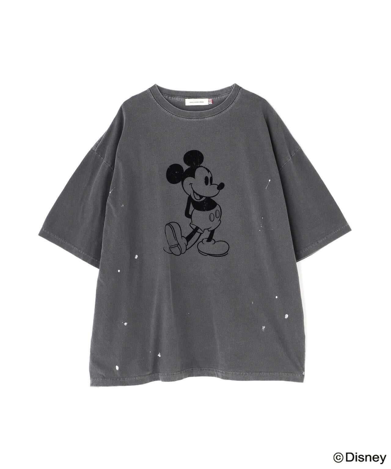 GOOD ROCK SPEED (グッドロックスピード) 別注ペインティングミッキーTシャツ