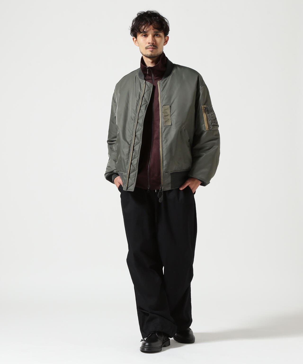 marka(マーカ）NYLON TWILL MA-1 ナイロンツイル / MA-1