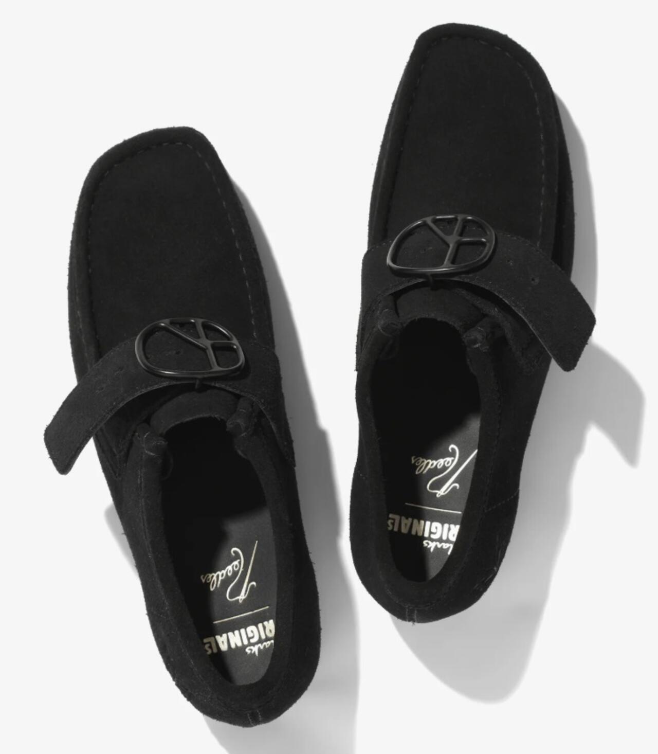CLARKS ORIGINALS x NEEDLES / クラークス x ニードルズ / Wallabee - Peace Buckle