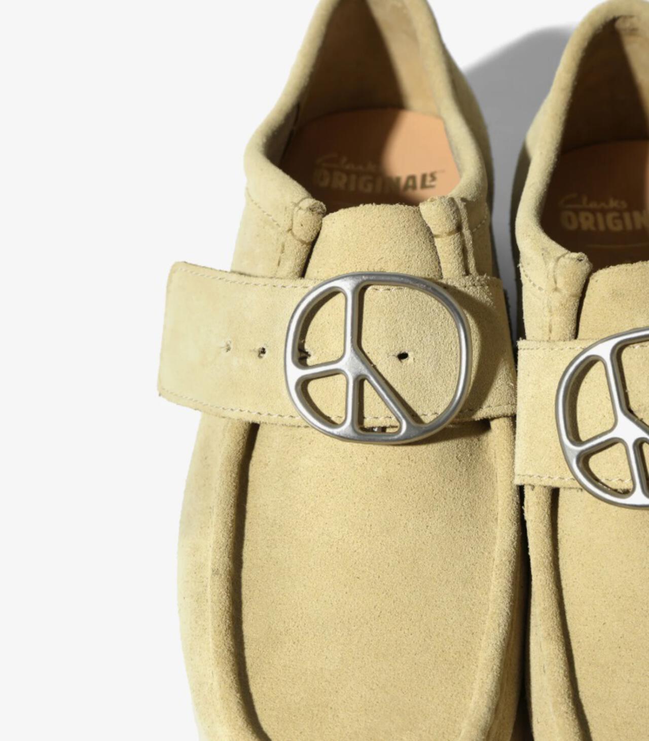 CLARKS ORIGINALS x NEEDLES / クラークス x ニードルズ / Wallabee - Peace Buckle