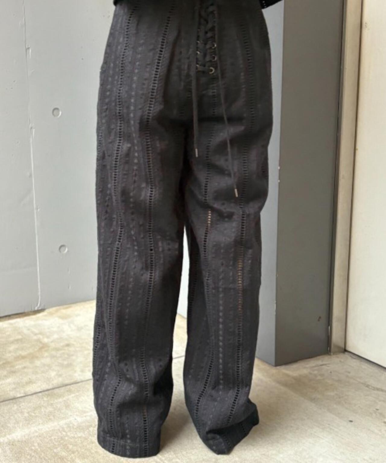 Schott×RUMBLE RED（ショット×ランブルレッド）オリジナル刺繍マリンパンツ