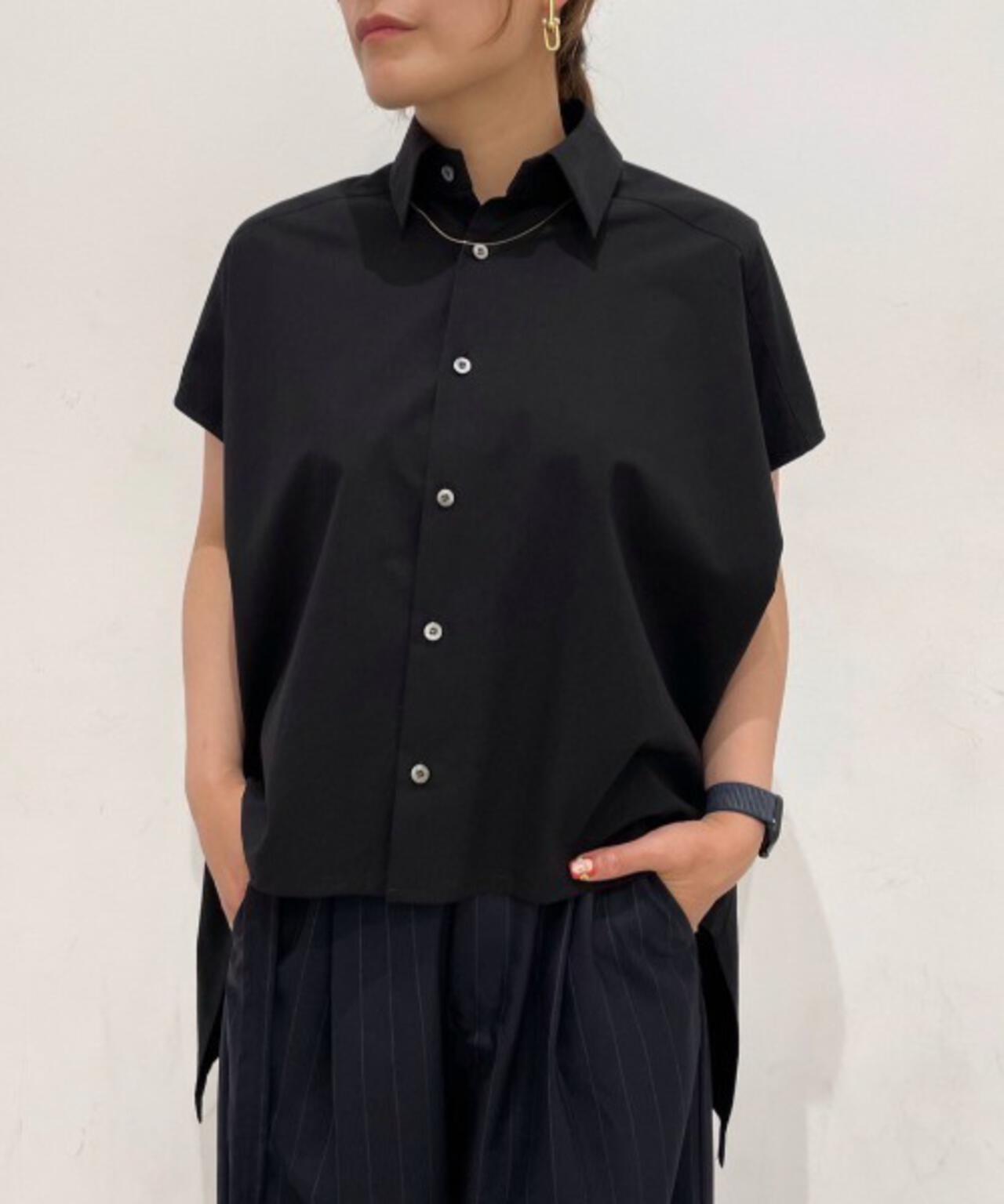 UJOH(ウジョー)　Slit sleeve 別注シャツ