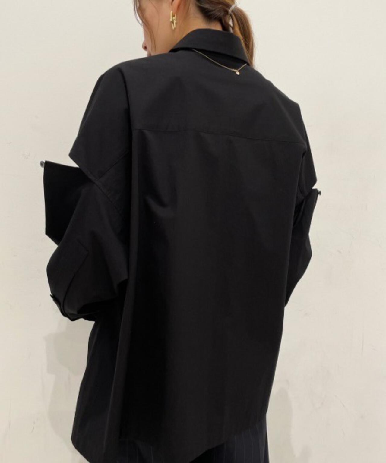 UJOH(ウジョー)　Slit sleeve 別注シャツ