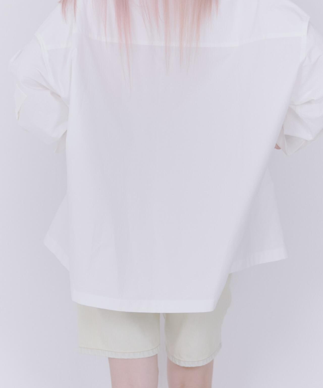 UJOH(ウジョー)　Slit sleeve 別注シャツ