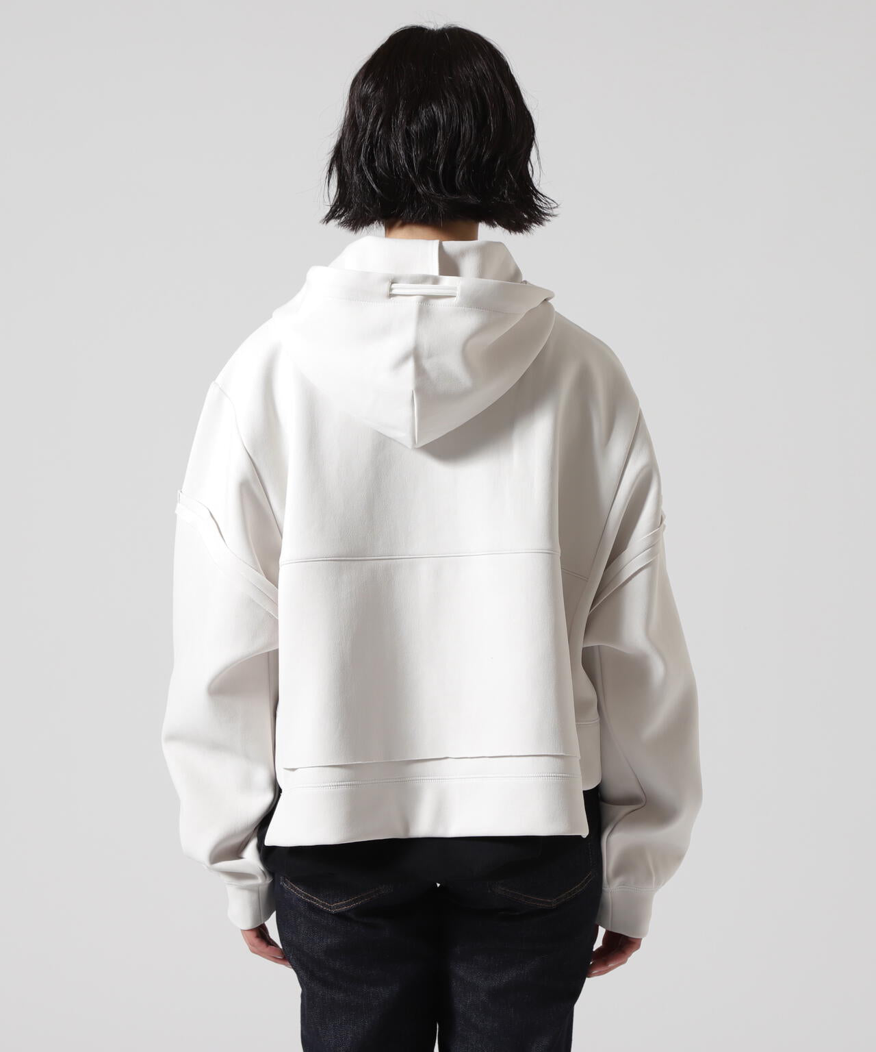 CASANE（カサネ）ダブルコードZIPパーカー