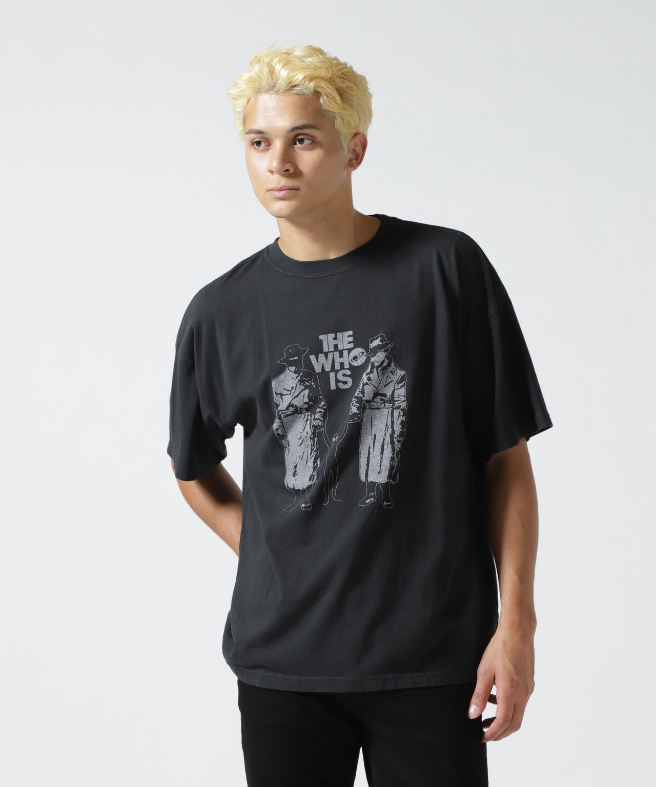 REMI RELIEF(レミレリーフ) 別注20/-天竺BIGサイズＴシャツ(THE WHO IS)