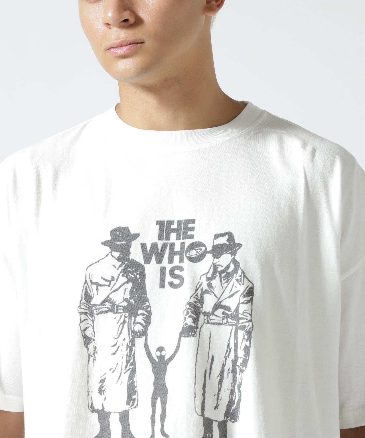REMI RELIEF(レミレリーフ) 別注20/-天竺BIGサイズＴシャツ(THE WHO IS)