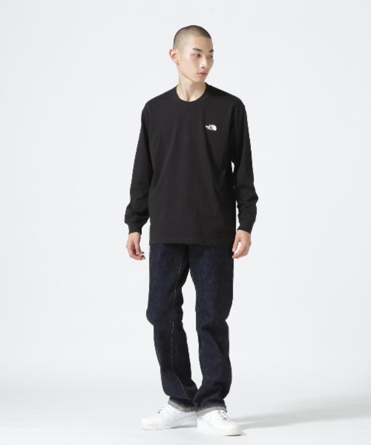 THE NORTH FACE/ザ・ノース・フェイス　L/S Back Square Logo Tee
